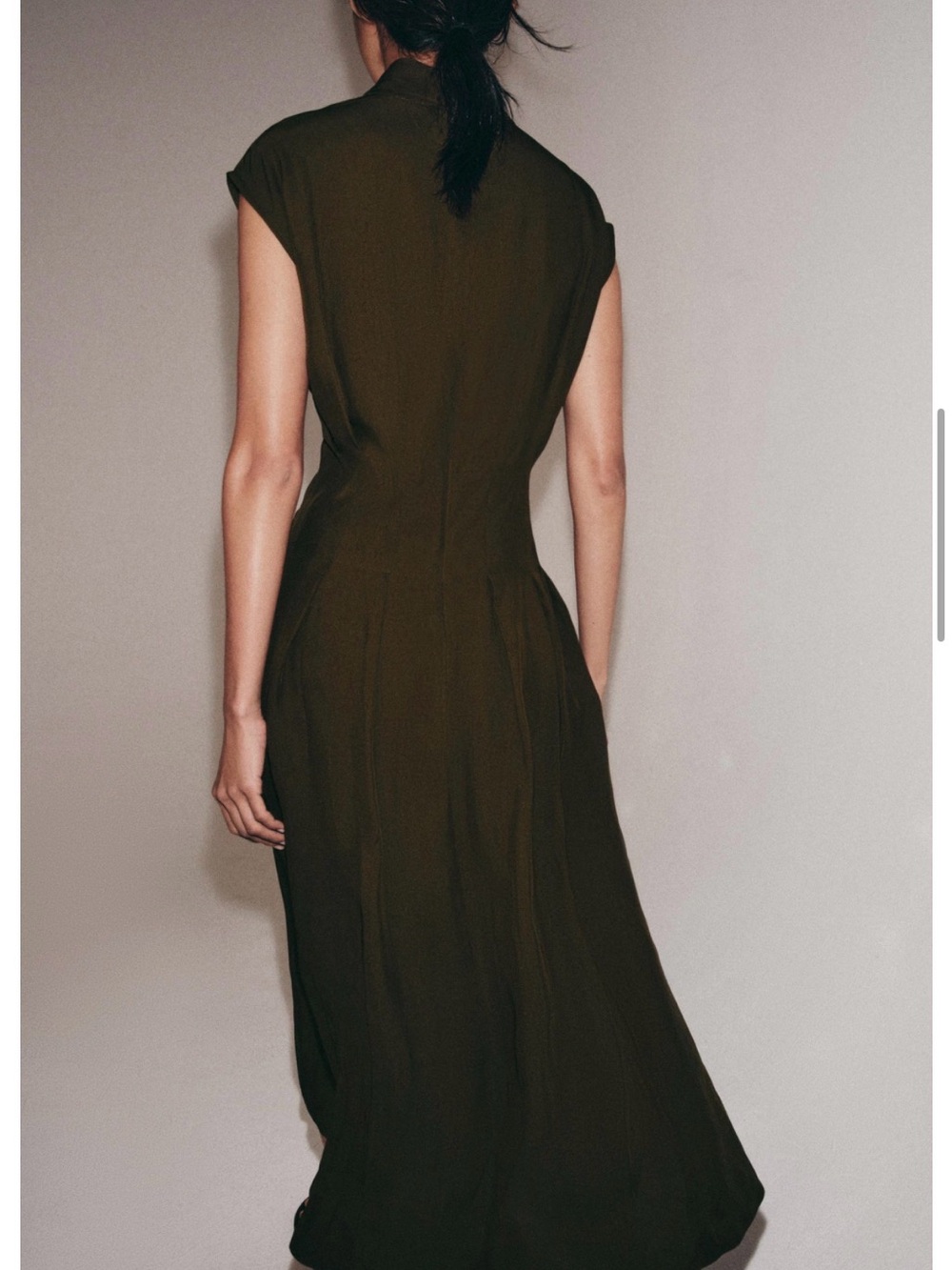 ZW COLLECTION TIED MIDI DRESS - Picture 3 of 7